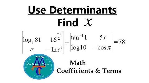 Determinants of Matrices (Extra Challenging "4" Solved Questions)
