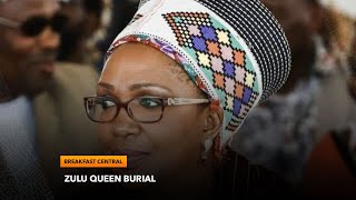 Zulu Queen Regent Shiyiwe Dls Funeral Rite Begins.