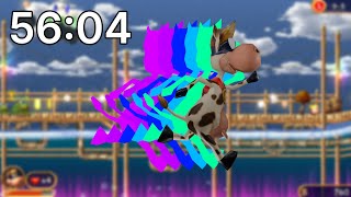 Supercow Speedrun Any% 56:04.55 [PB]