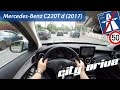 Mercedesbenz c220t d 2017  pov city drive