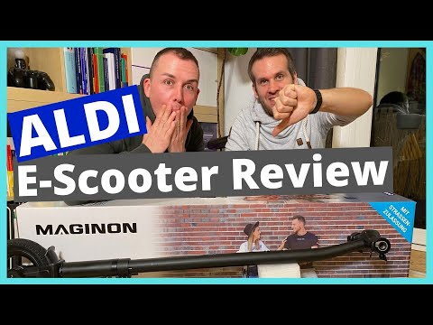 ALDI E-Scooter  / Maginon Street One: ✅ Test & Review ✅ - Günstigster Escooter für 199 Eur (KRASS)