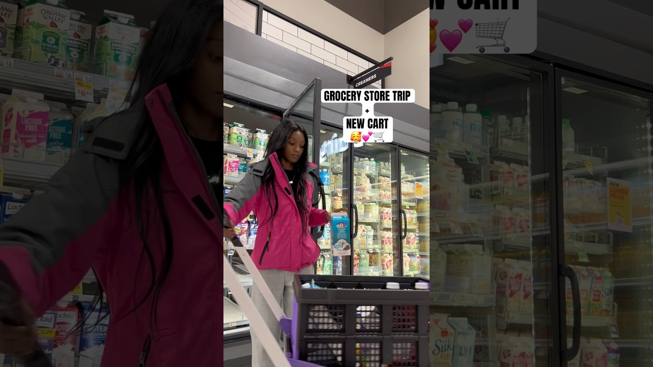 Я могла бы сделать онлайн-заказ, но мне хотелось воспользоваться своей новой корзиной 🥰💕🛒 