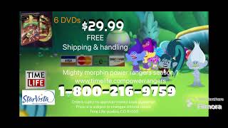 Time Life Mighty Morphin power rangers dvd commercial 2012