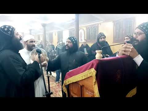 تمجيد الانبا بيشاى بدير الانبا بيجول الانبا بيشاى بجبل الاحمر بسوهاج عيد الانبا بيشاى بجبل الاحمر