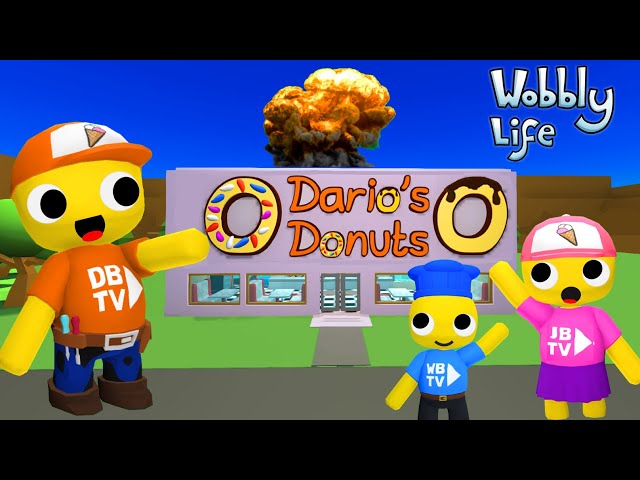 WOBBLY LIFE MOVIE: DARIO'S DONUTS 👀🍩😋 class=