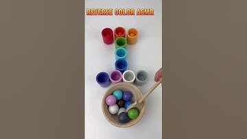 Reverse Color Sorting ASMR#asmr #viral #trending #shorts #fyp