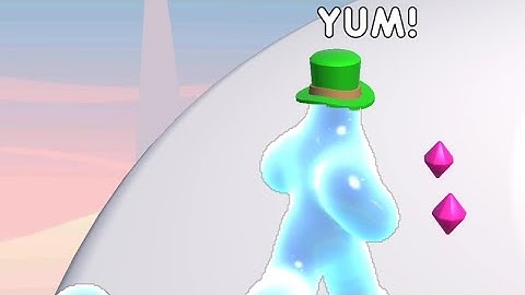 Blob Runner 3D Gameplay - All Blob colors Gameplay