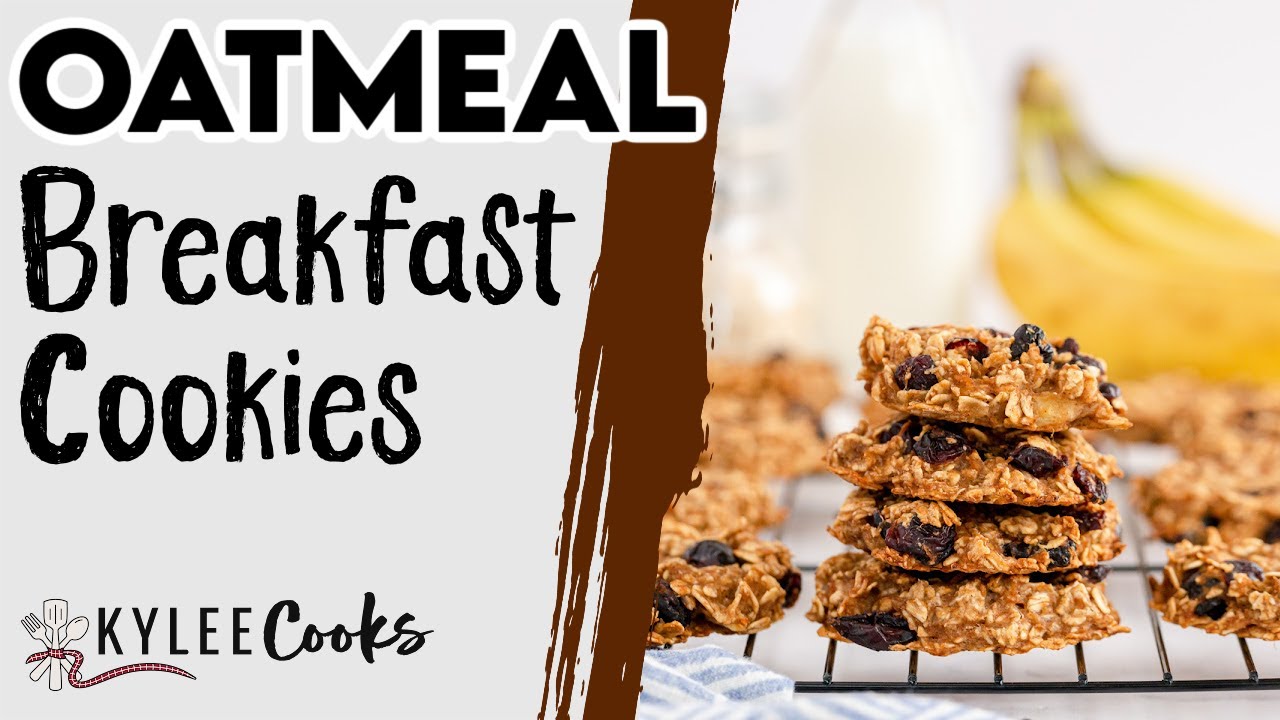 Oatmeal Breakfast Cookies - YouTube