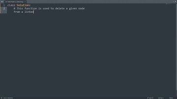 Leetcode 237. Delete Node in a Linked List in Python | Python Leetcode | Python Coding Tutorial