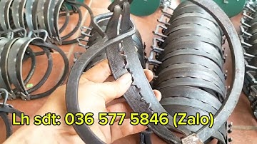 Mẫu cạm kiềng 14cm, 16cm đánh chồn bạc má cầy rất hiệu quả #nongnghiep#camkieng