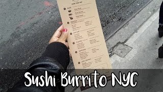 The Sushi Burrito in New York City - Pokéworks