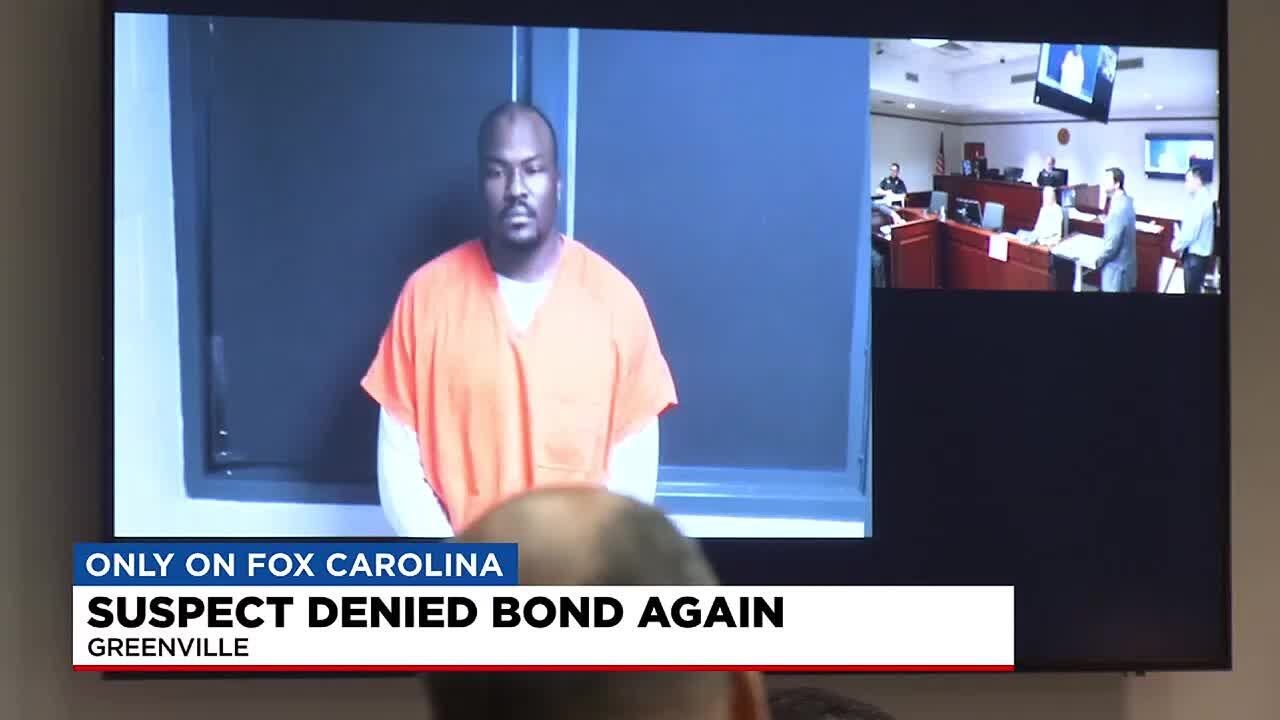Suspect in downtown Greenville murder denied bond for second time - YouTube
