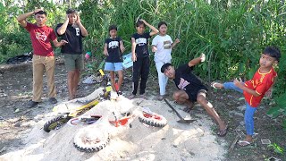 Rama M4Rah Besar Motor Trailnya Di Kubur Sama Yoga Pake Pasir