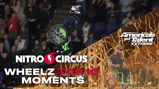 Aaron "Wheelz" Fotheringham INSANE Wheelchair Athlete Top Moments in Nitro Circus History