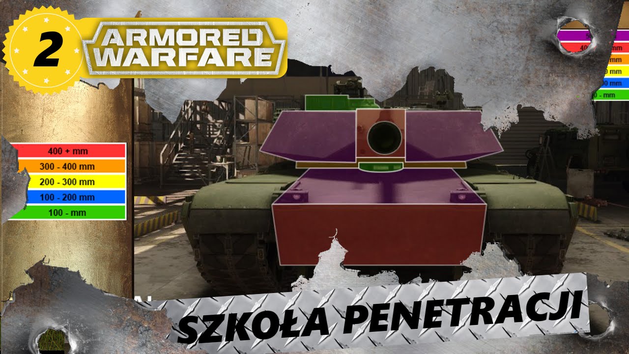 Jak przebić M1 Abrams, M60A3 i M60A2 Starship - Szkoła Penetracji - Armored Warfare polska hd