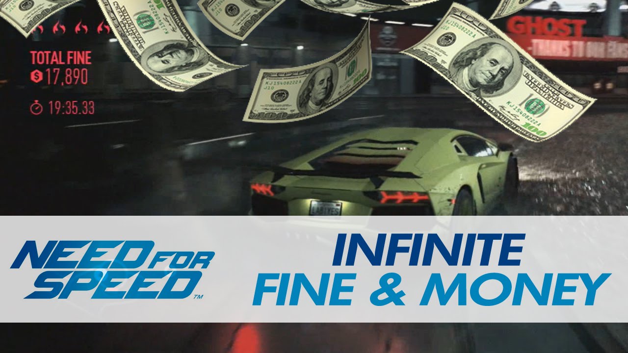 Need for Speed: Infinite / Unlimited Fine & Money / Cash / - YouTube