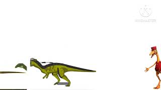 Dinosaur size comparison 