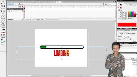 Membuat Intro Loading di Macromedia Flash 8