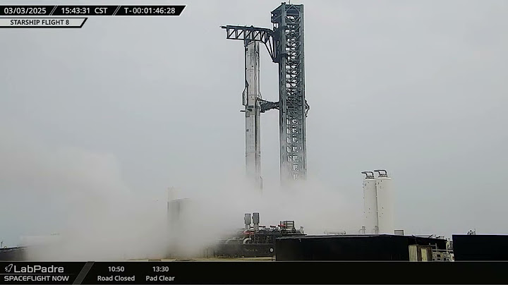 Replay: SpaceX attempts to launch Starship (March 3, 2025)