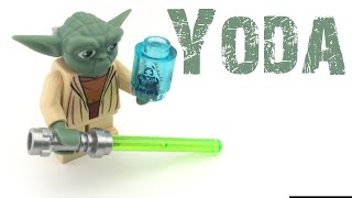 Lego Star Wars Yoda (2011 Clone Wars Edition) with Hologram