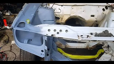 1993 XG FORD FALCON, EX VICTORIA POLICE DIVVY VAN ENGINE BAY RESTORE PART 2