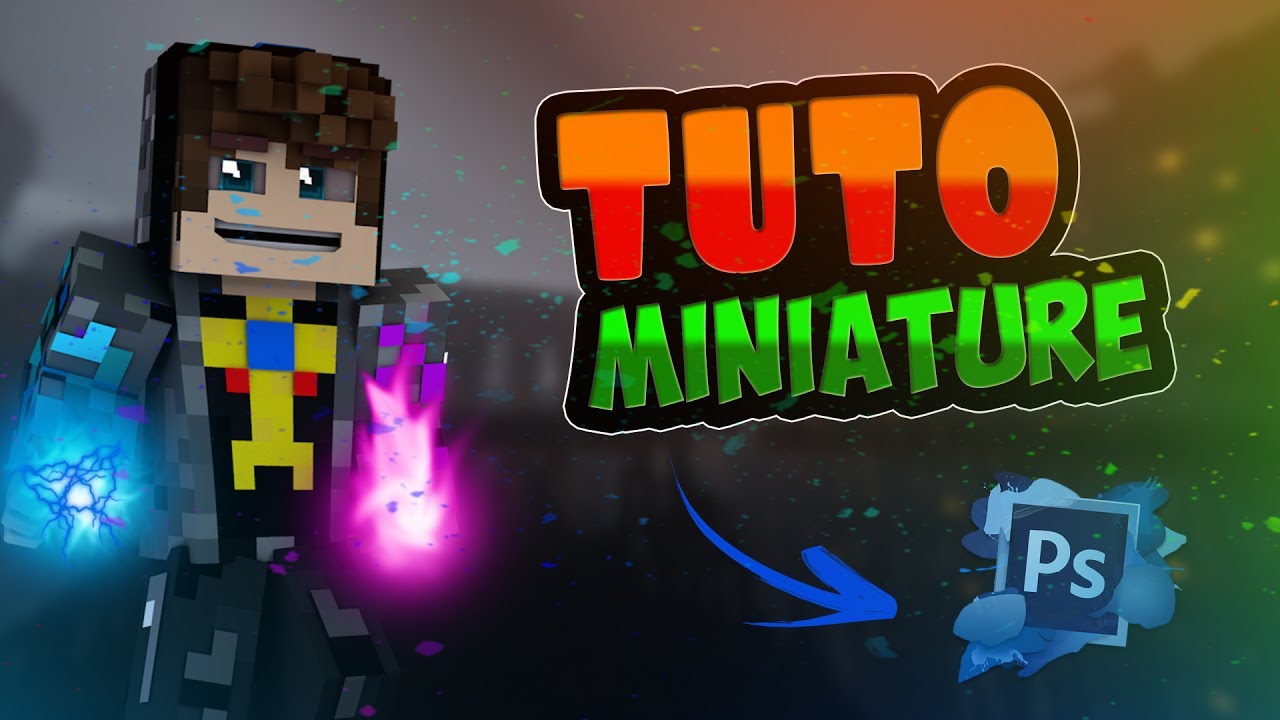 [TUTO] Comment Faire une Miniature avec Photoshop - YouTube
