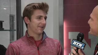 Tristan Gebbia on Signing to Nebraska BTN 2/1/17