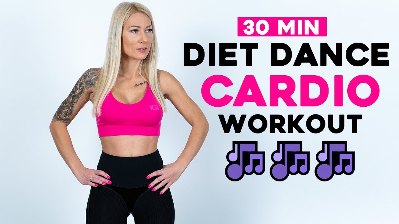 30 MIN DIET DANCE WORKOUT🎶 FAT BURNING CARDIO AEROBICS🎶 LISS CARDIO
