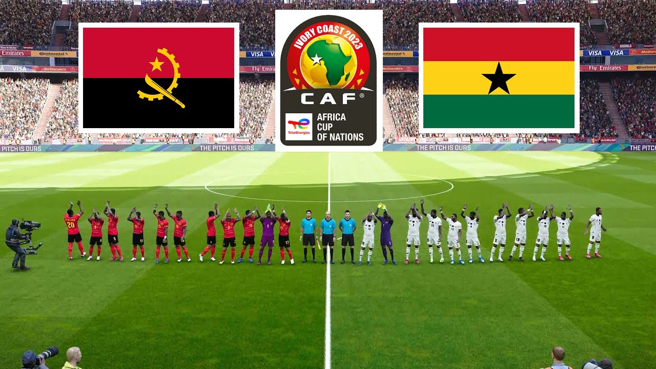 Angola vs Ghana Africa Cup of Nations Qualification 2023 | 27 March