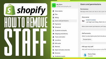 How To Remove Staff From Shopify (2025) Simple Tutorial