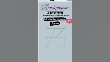 73 pattern lock 🔒#shorts #short #73 pattran lock