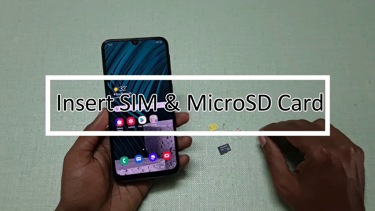 How To Insert Sim Microsd Card In Samsung Galaxy M31 Youtube How To Insert Sim Microsd Card In Samsung Galaxy M31 Youtube