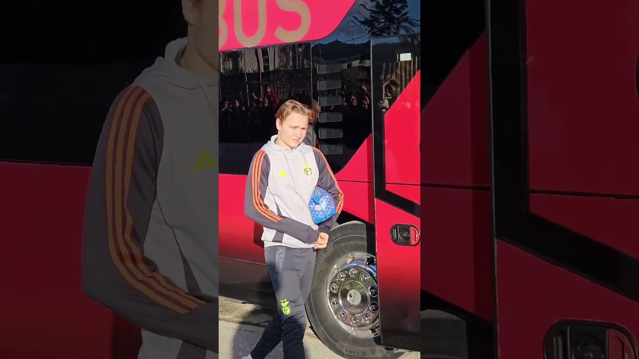 📽️ A chegada ao Estádio Municipal de Rio Maior 🏟️ 