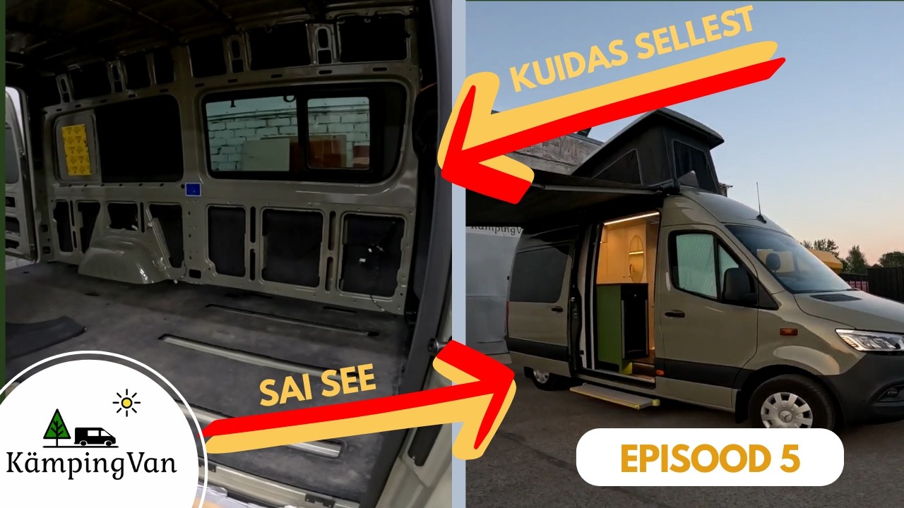 Mercedes Sprinter L2H2 Pop-Top ümberehitus - Osa 5, Köök
