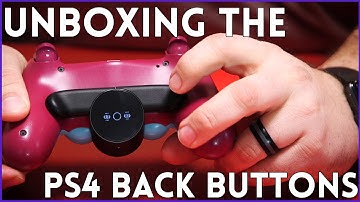 Unboxing The New PS4 Back Button Attachment