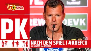 "Ich glaube an die Qualität" | Pressekonferenz | 1. FC Union Berlin