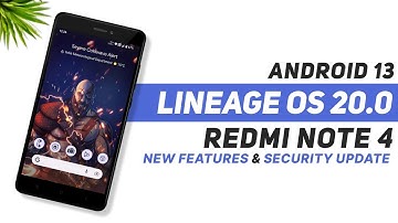 Lineage OS 20.0 Update For Redmi Note 4 | Android 13 | New Features & January Security Patch