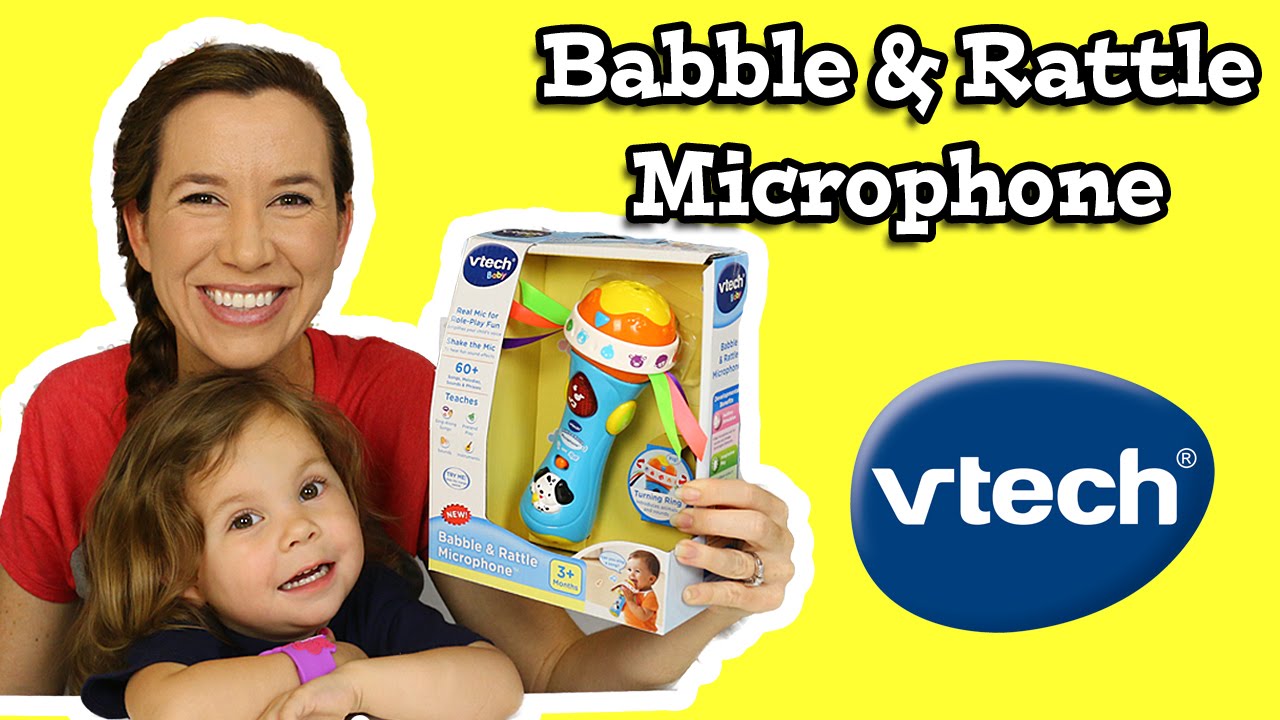 VTech Baby Babble and Rattle Microphone H170155 