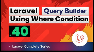 Laravel 10 Tutorial 40 | how to add where clause using query builder?