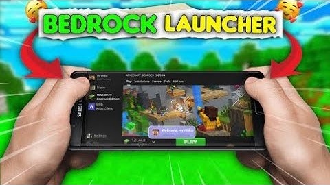 Finally the Bedrock launcher has been Released for Android!! 🥹