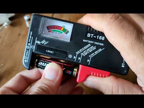 Video: Bagaimana cara memeriksa kapasitas baterai dengan multimeter? Metode verifikasi