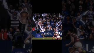 Is this the BEST try-saving tackle in NRL history? 😱  |#shorts | #rugbyleague | #nrl