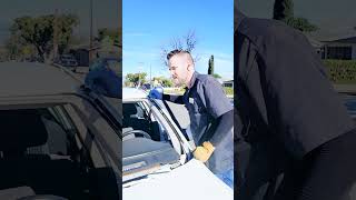 2007 Nissan Altima Windshield Replacement by #jetautoglass #femaletechnician Nissan Altima Windshield Replacement