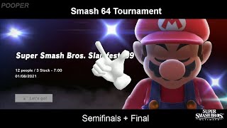 SSBU: Smash 64 Veterans Tourney Semifinals + Final (CPU ONLY) (COMPETITIVE RULESET)