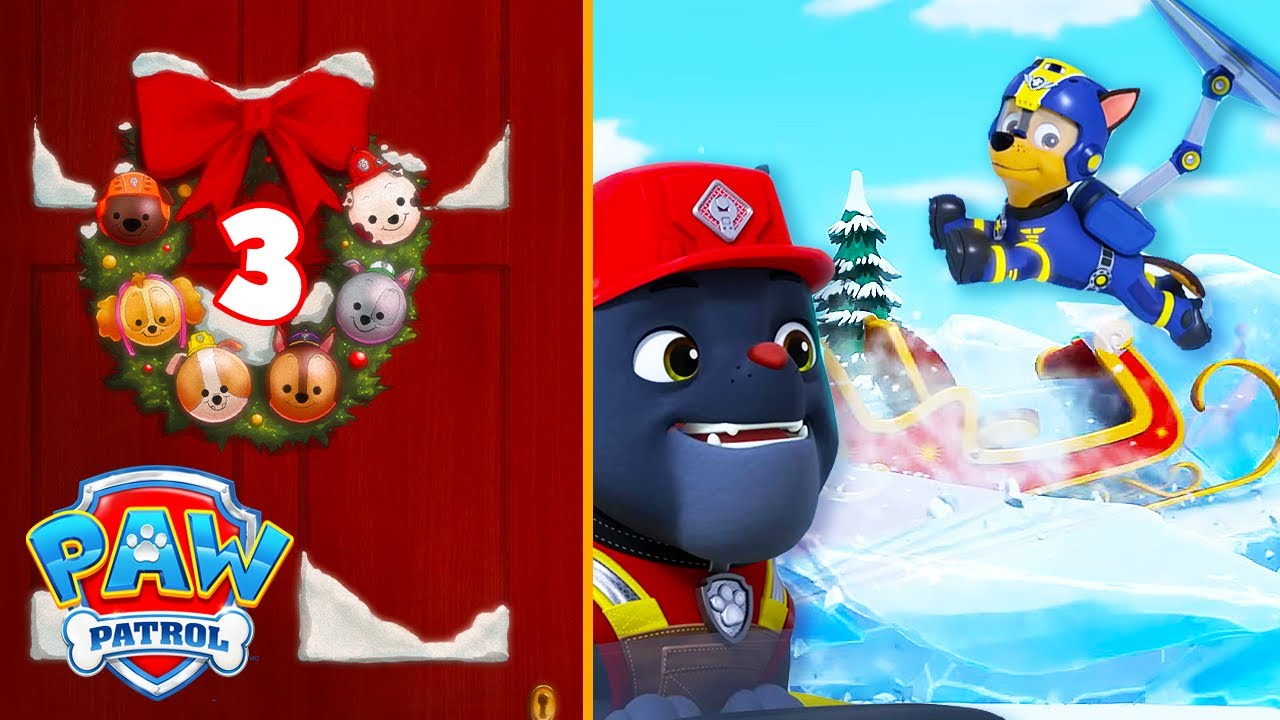 Charger Helps Chase Rescue Santa! 🧑‍🎄 | Chase's 12 Days of Christmas 🎁 | 3 Days to Go! | PAW Patrol
