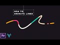 Gambar cover Easy Colorful Line Animation | After Effects Tutorial