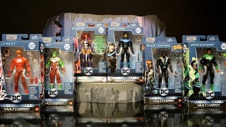 Mattel Multiverse Ninja Batman Wave Action Figure Review & Comparison Nightwing Green Lantern