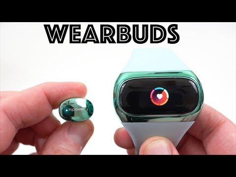 AiPower Wearbuds: Wireless Earbuds INSIDE Your Smartwatch!