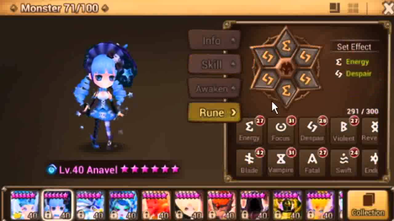 เกรียนรีวิว EP 4 Summoners War Review Anavel ร่มน้ำพาเพลิน - YouTube