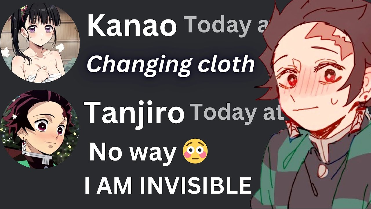 If Tanjiro spy on Kanao....